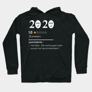 2020 one star rating Hoodie